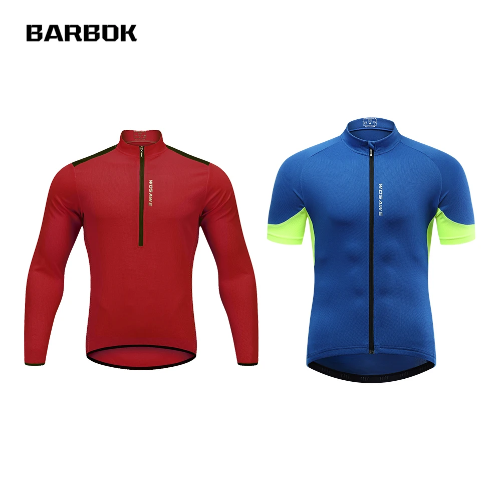 

Вело-Джерси WOSAWE Pro с длинным рукавом, быстросохнущая дышащая одежда для горных велосипедов, командная одежда