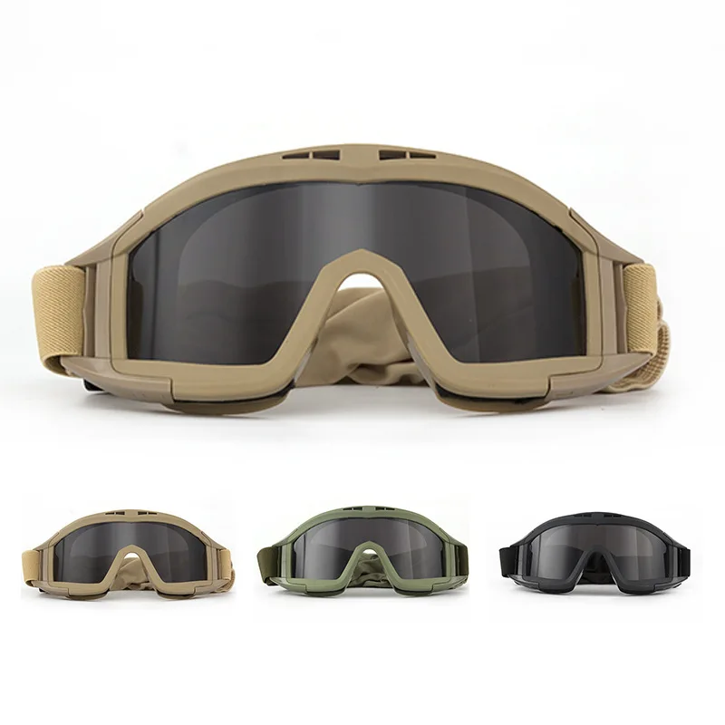 

Tactical Airsoft Goggles Ballistic Glasses Military for Helmet Eyewear Paintball Eye Protection Oculos Military