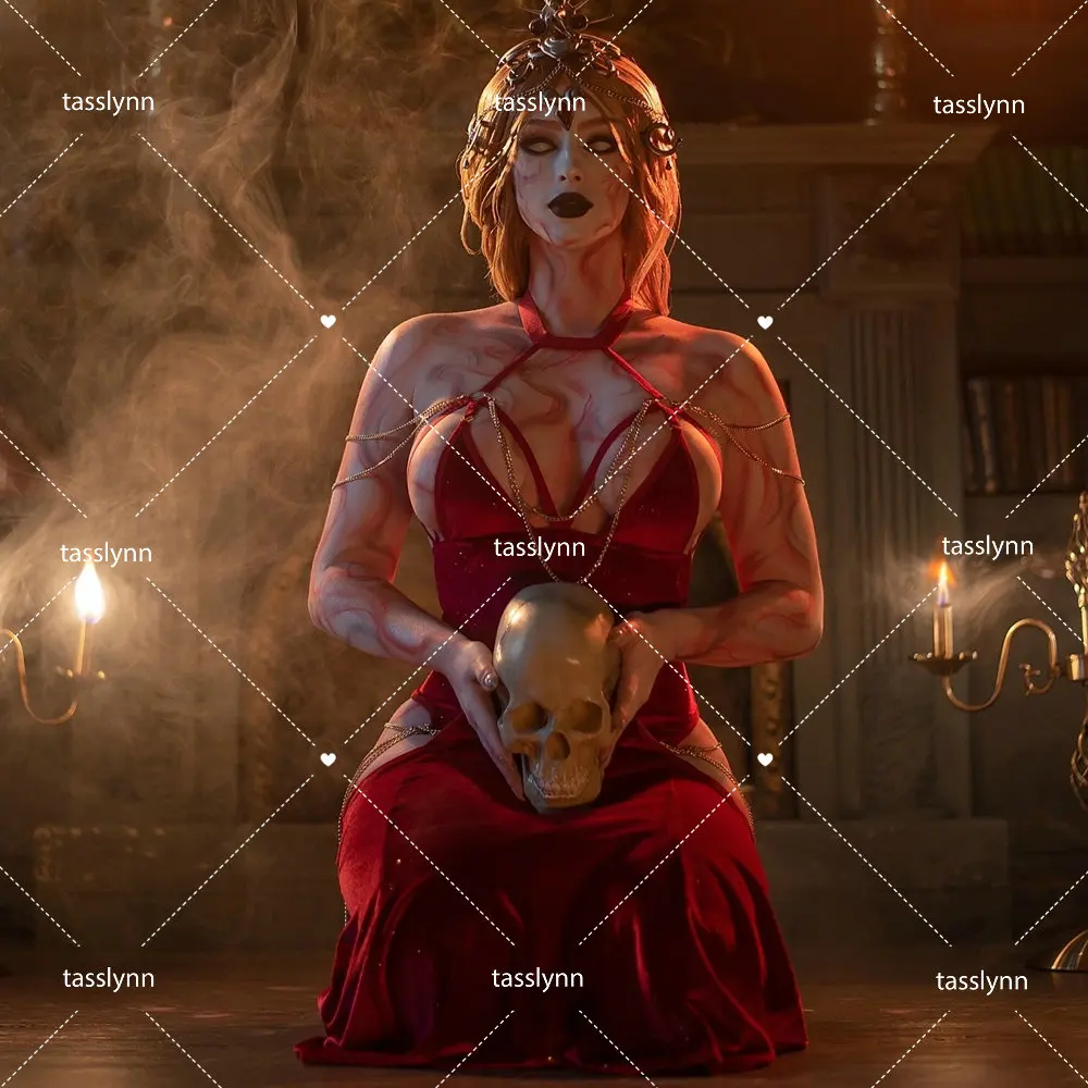 Аниме Косплей Overlord Albedo костюмы платье суккуб Черный Русалка рождественские