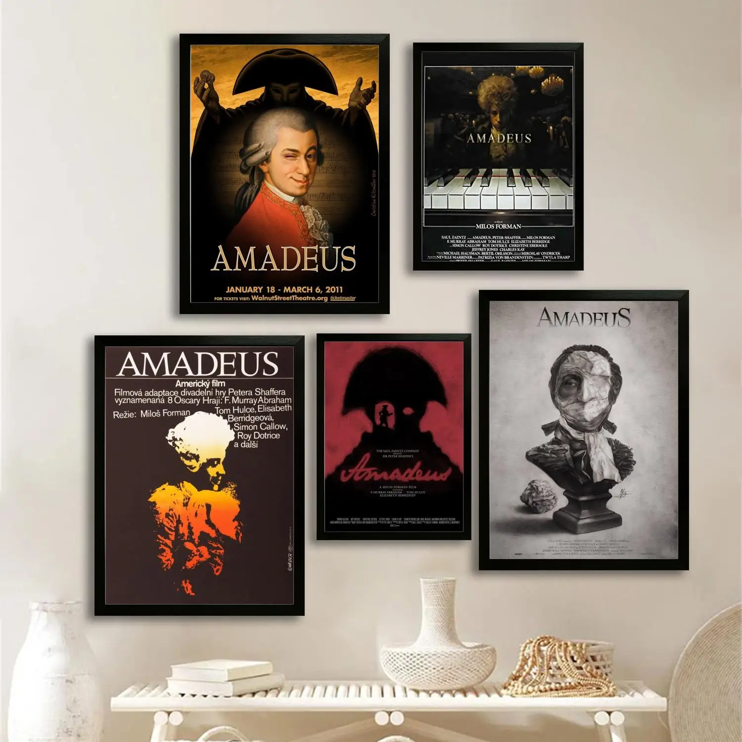 Амидеус фильм холст художественный постер и настенное искусство печать с
