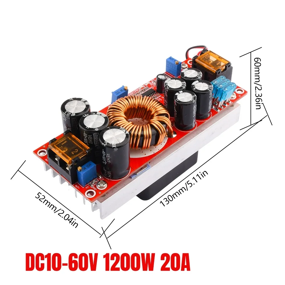

Модуль повышающего источника питания DC-DC 1500 Вт