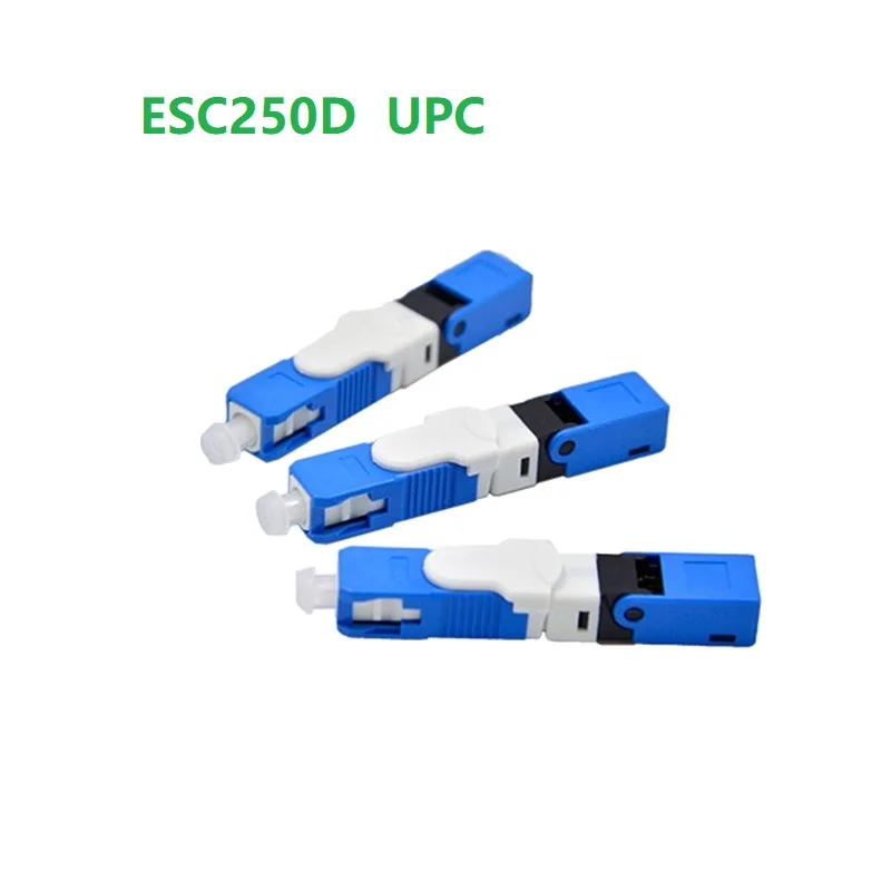 

Оптовая продажа, одномодовый волоконно-оптический разъем FTTH ESC250D UPC SC UPC для быстрой сборки