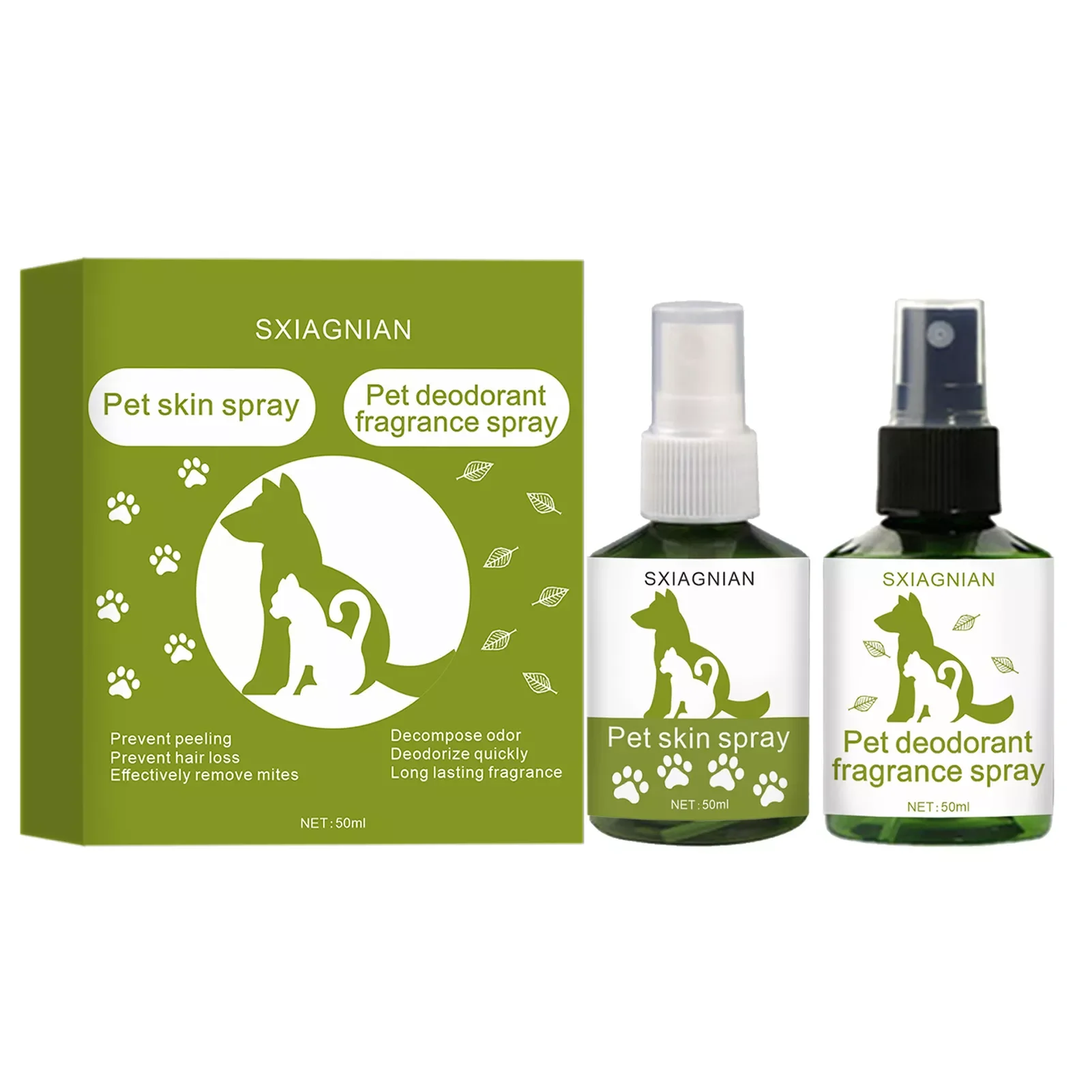 

Спреи для домашних животных, 30 мл, дезодорант, безопасные спреи для тела, натуральный и свежий запах для собак и кошек, дезодорант для собак и...