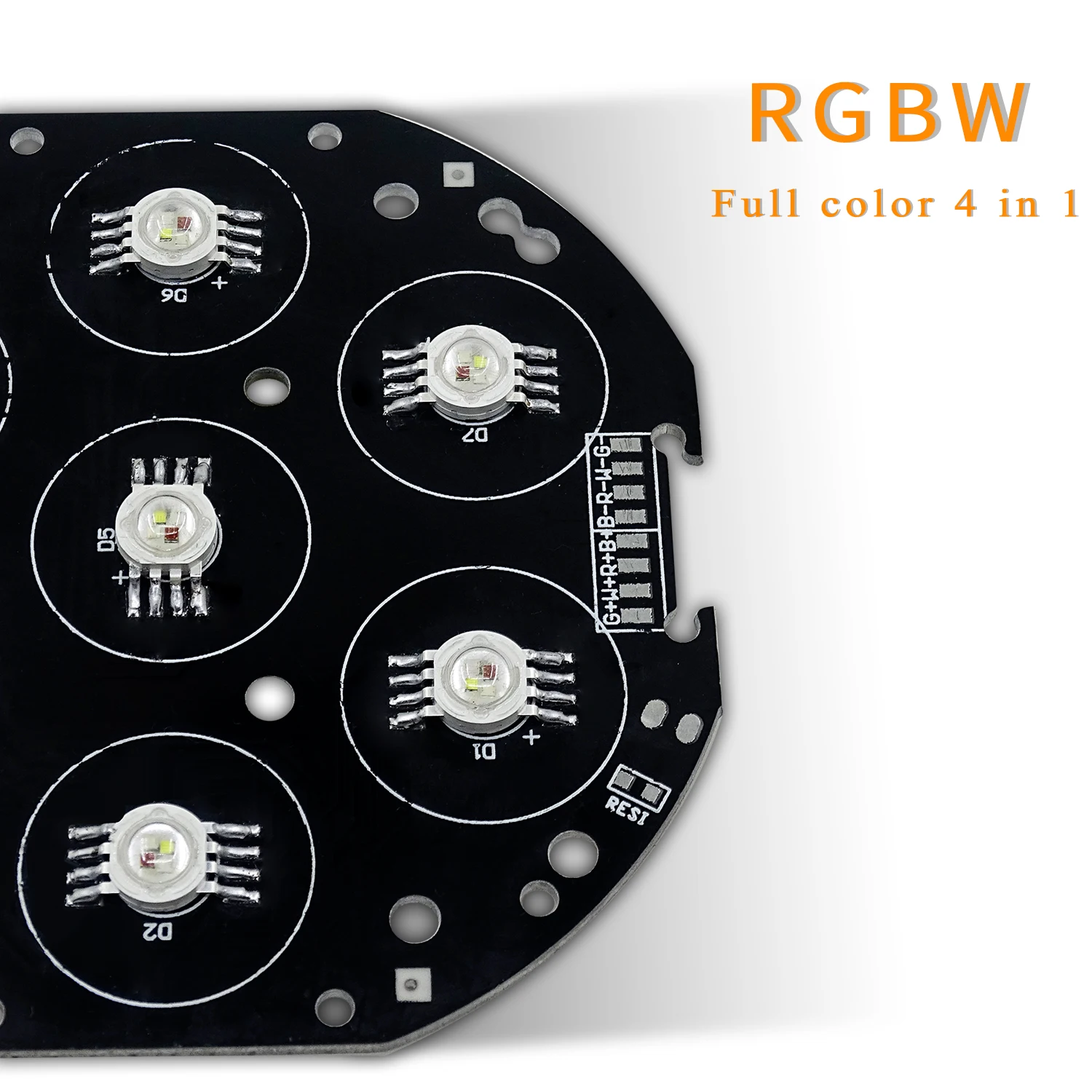 

7x12 Вт RGBW Светодиодная плата с подвижной головкой 7x18 Вт RGBWA УФ-запчасти для ремонта системы сценического освещения