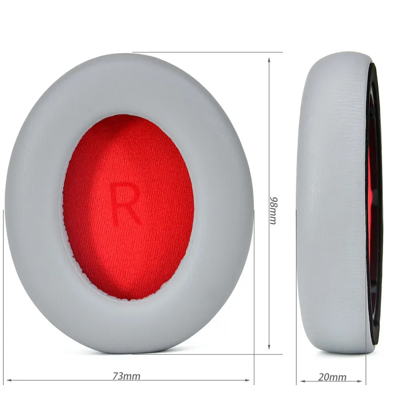 Сменные амбушюры для 1 SonoFlow SE 1MORE мягкие наушников из Протеиновой кожи с губкой