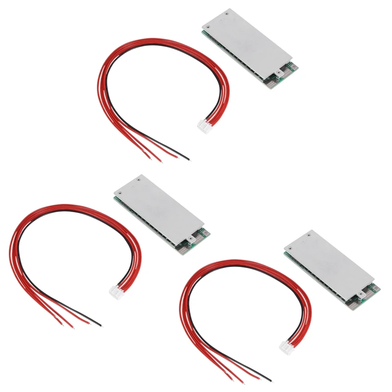 

3X 4S 12V 100A Protection Circuit Board Lifepo4 Bms 3.2V With Balanced Ups Inverter Energy Storage Packs Charger Battery
