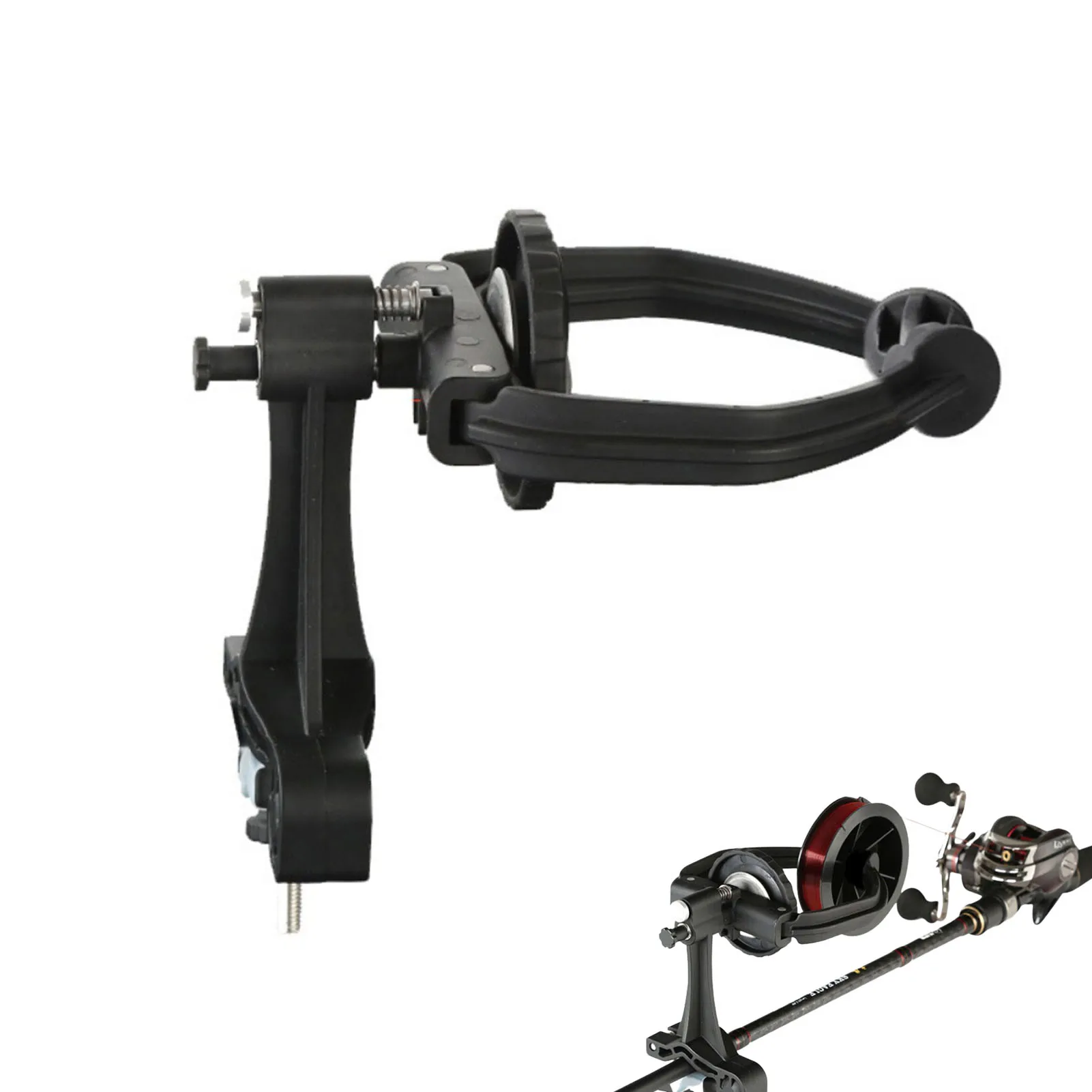 

Fishing Line Spooler Fishing Spooler Machine Spinning Reel Spool Spooling Station System Baitcaster Reel Line Spooler Fishing