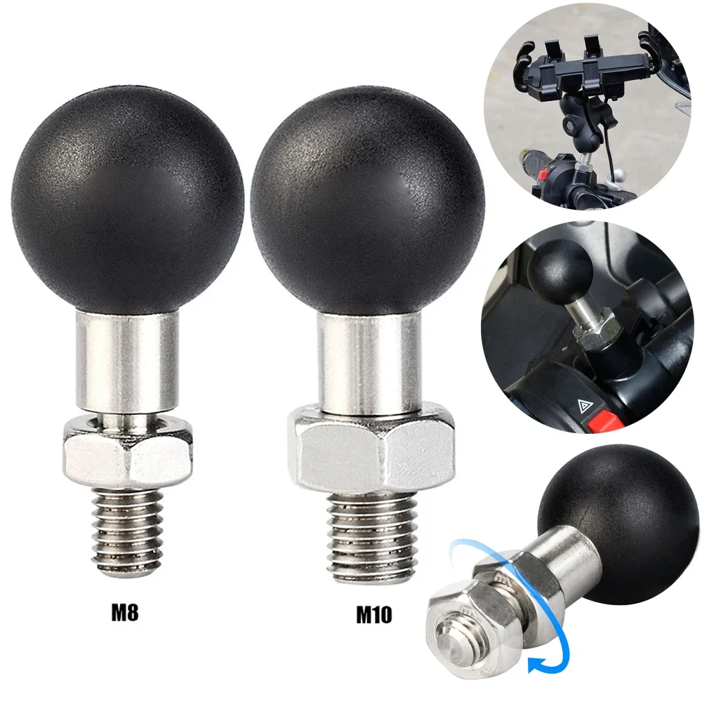 Крепление с шариковой головкой на зеркало 25 мм M10 M8