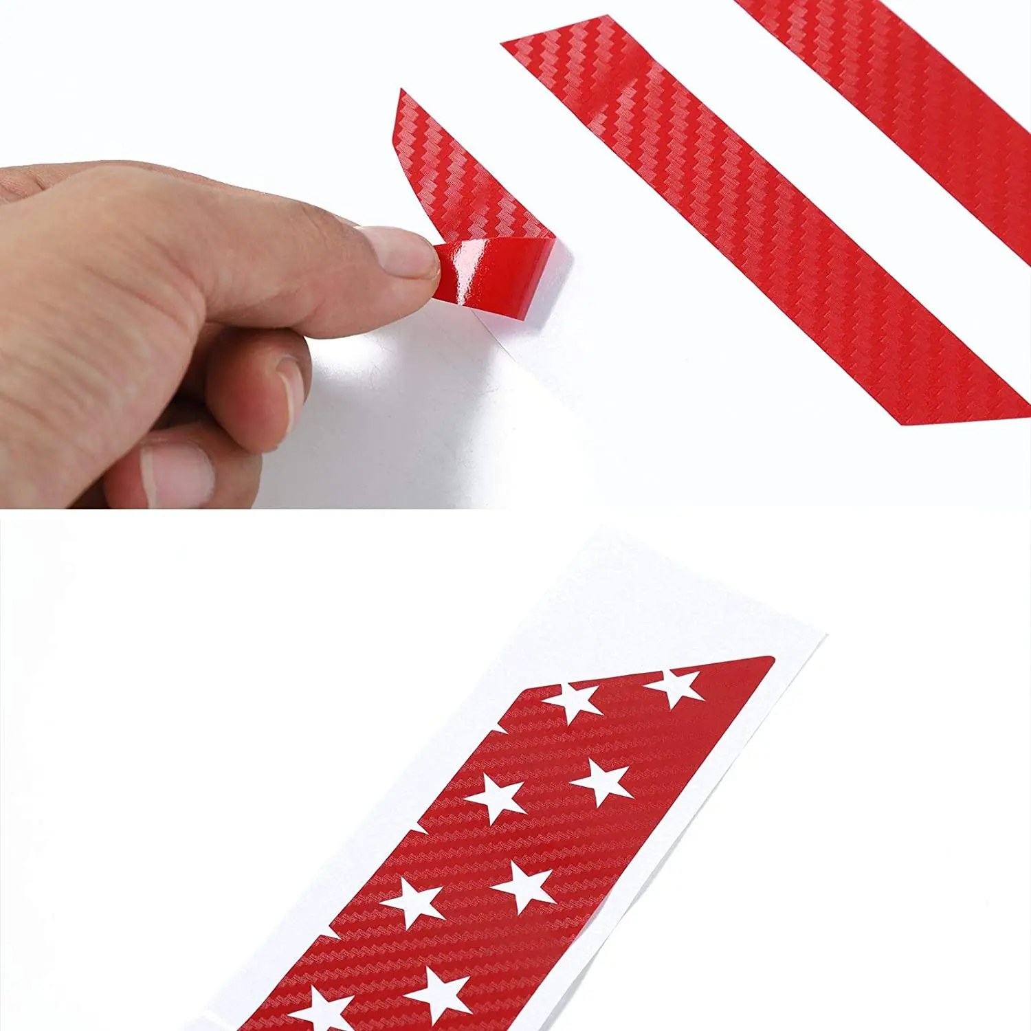 Автомобильные виниловые наклейки с американским флагом на вентиляционное