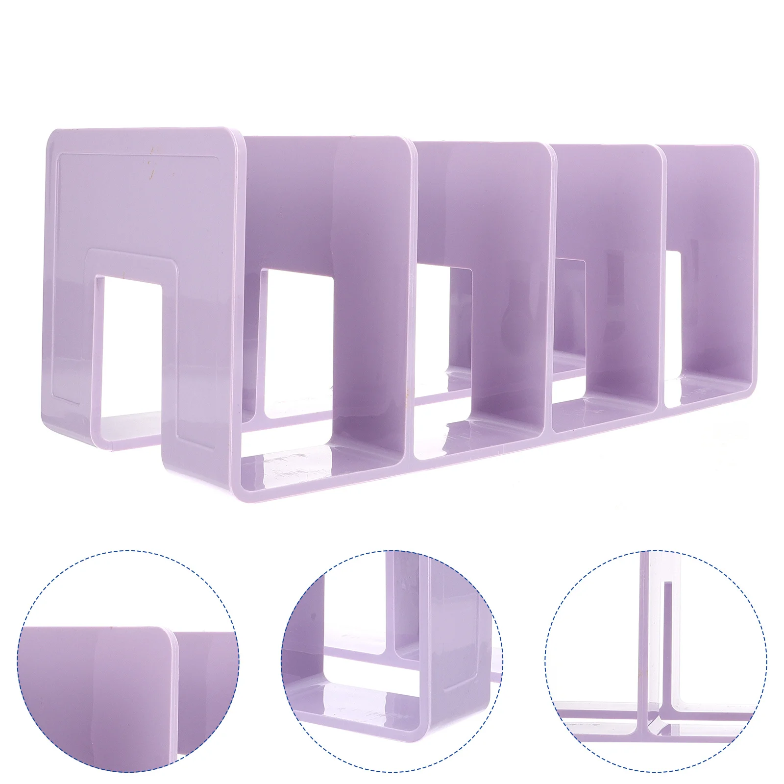 Book Stand Book Organizer Heavy Duty Storage Rack Scrapbook Bookend Acrylic Nice Bookend Office Small Storage Drawers