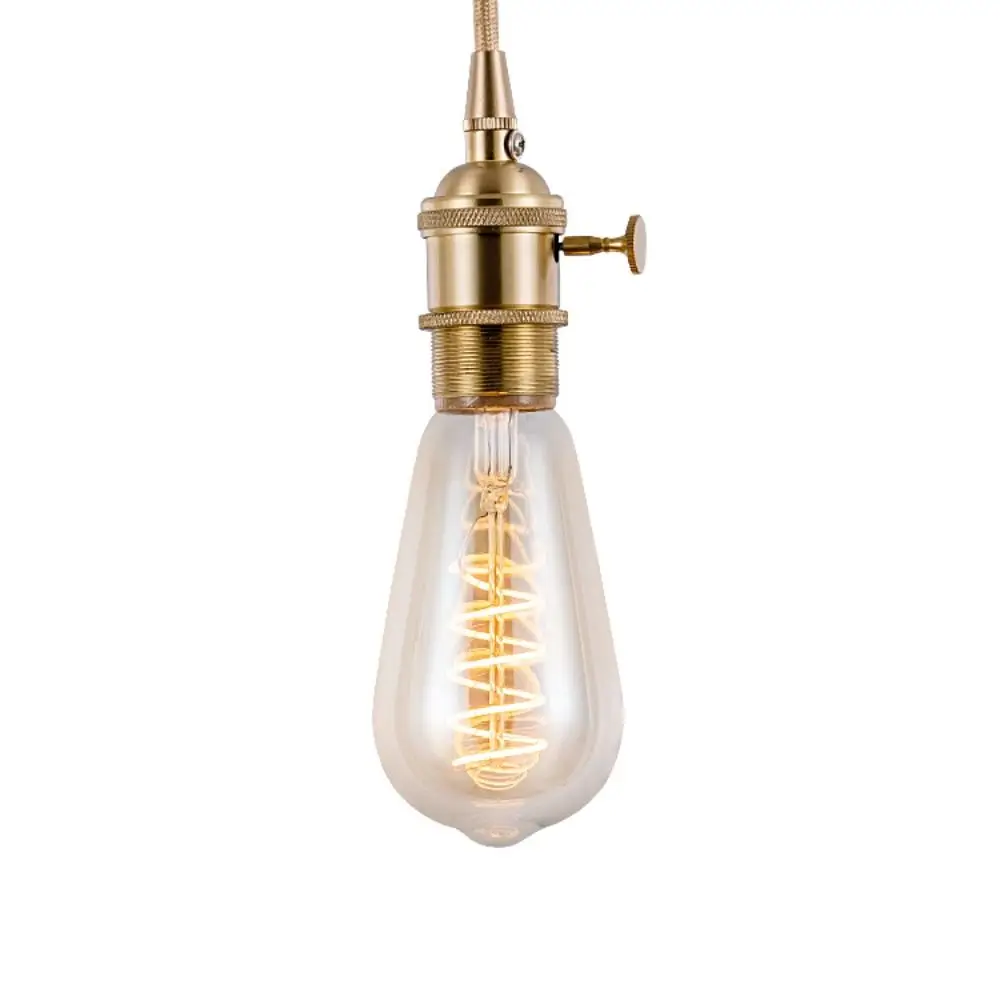 

2700K 4W Crystal Light Bulb Hot E27 ST64 Light Bulb Warm Yellow Candle ST64 LED Light Bulb Home Decoration