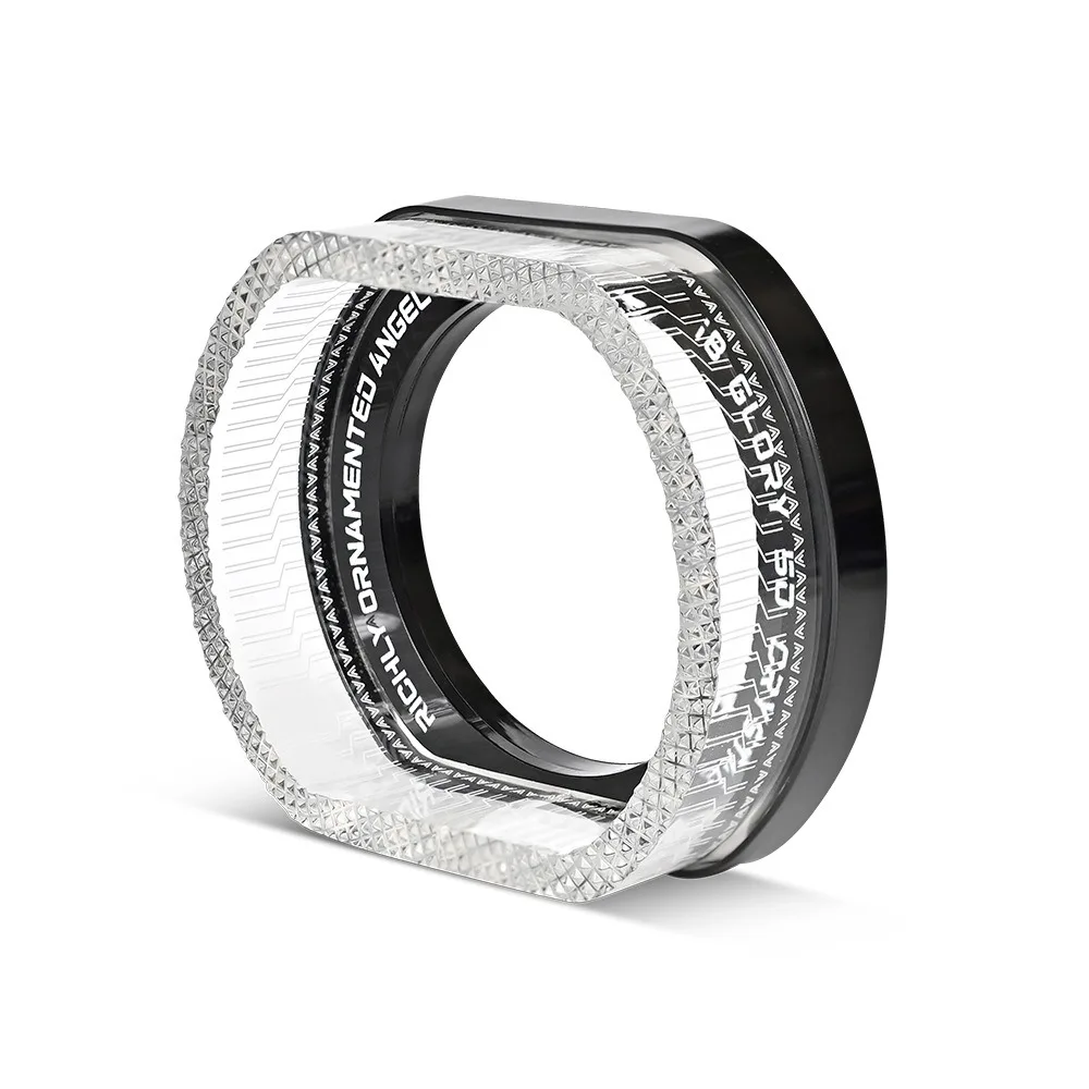 Лампа-абажур с белым/желтым/WRGB Devil Eye и Angel для автомобильной фары