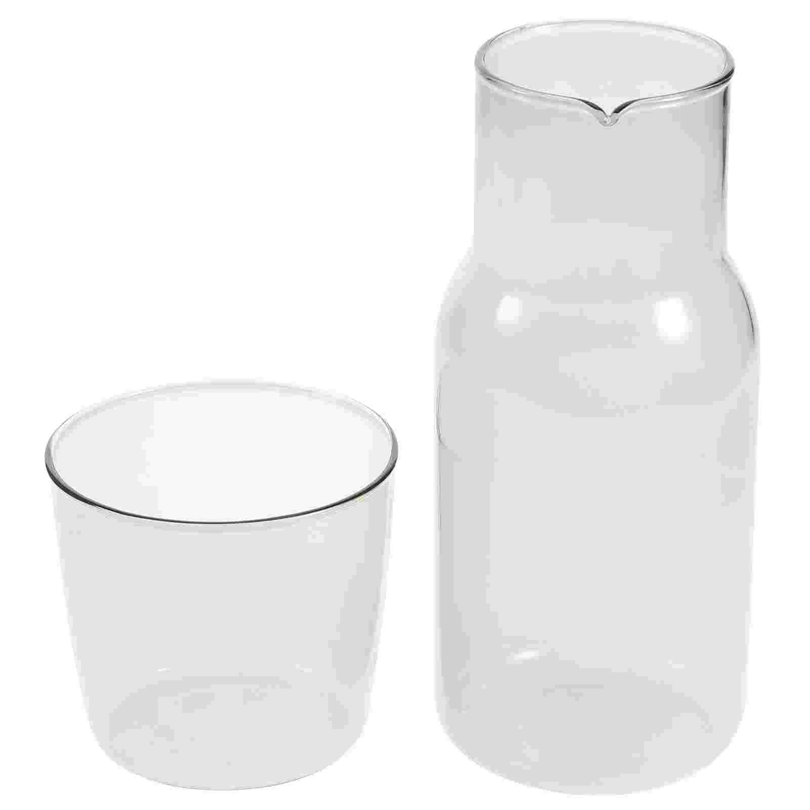 

1 Набор прозрачная стеклянная чашка, чайник, чашка для питья, стеклянная чашка, набор чайника, домашнее прозрачное стекло для украшения кухни