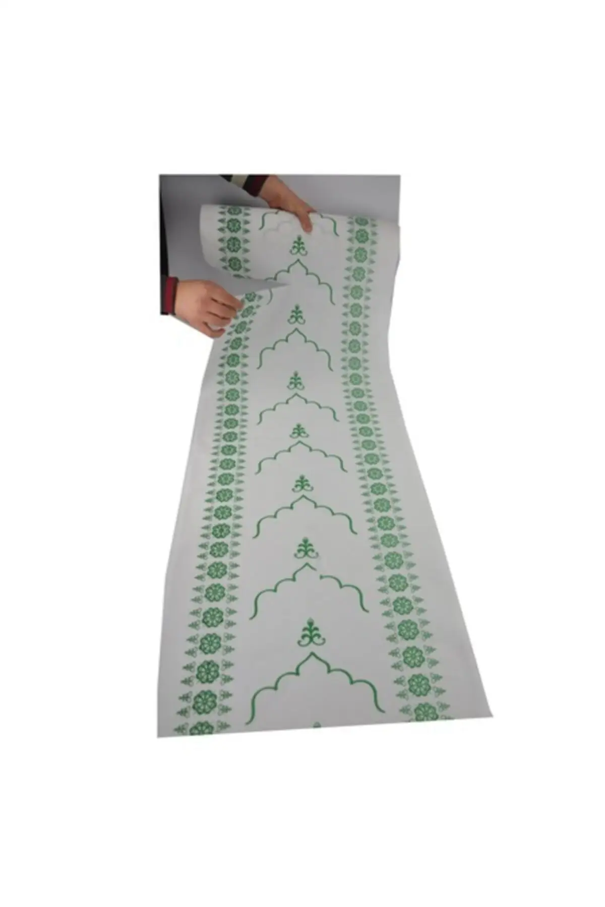 

Islamic Mosque Muslim Congregational Disposable Prayer Made 100 Pcs Roll Form 50x50cm Room Polyester Use-horse