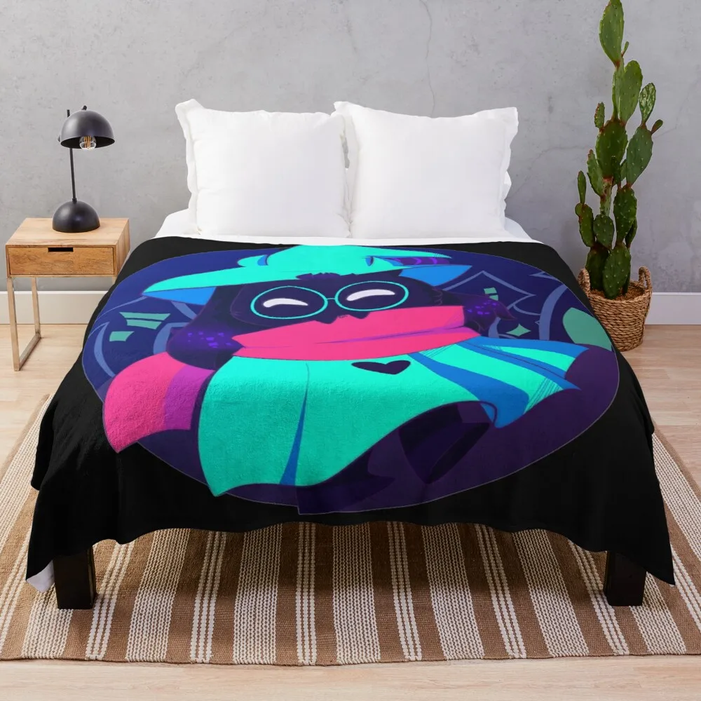 

Ralsei Fluffy Boy Deltarune Cute Throw Blanket Beautiful Blankets Thin Wadding Blanket