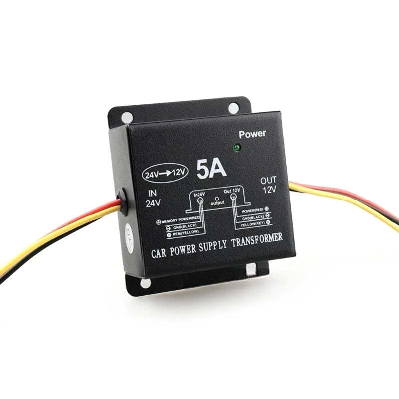 24 В до 12 5 А преобразователь напряжения модуль понижающего для автомобиля Прямая
