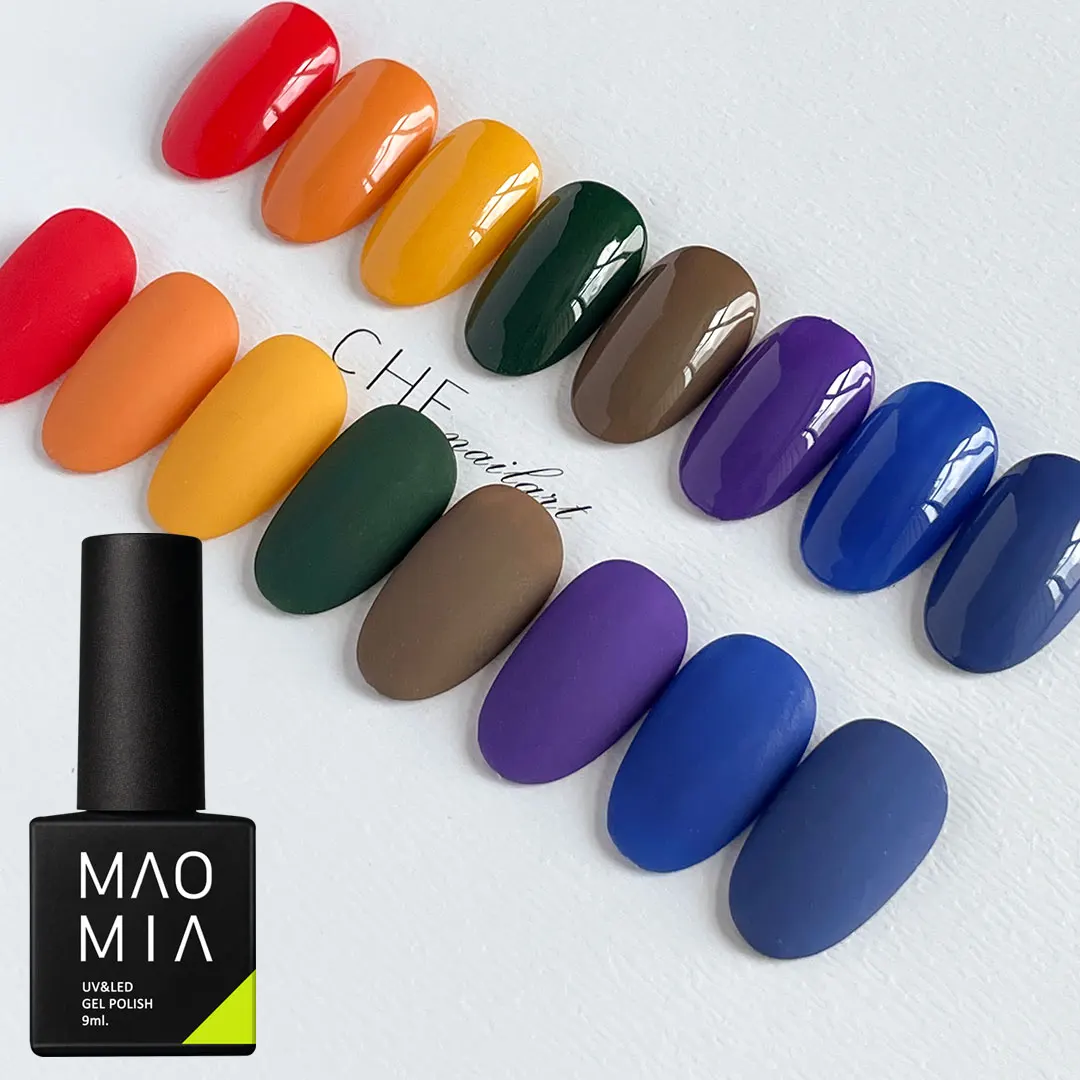 

MAOMIA CODE ONE Gel Polish 100 Colors Soak Off UV/LED 9ML Professional Salon Nail Paint Semi Permanent Manicure