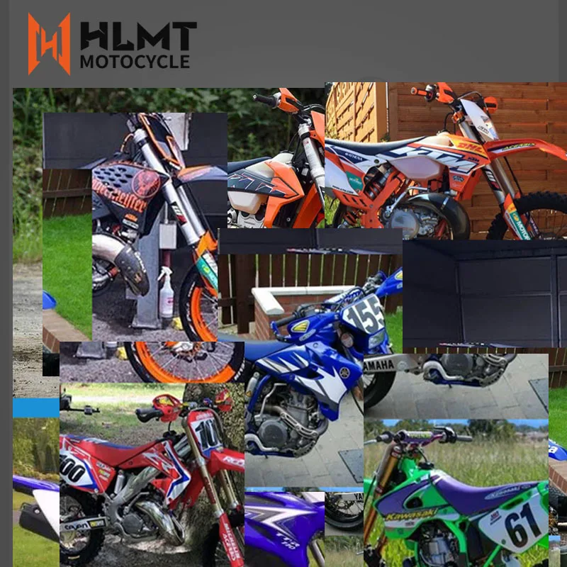 Наклейки HLMT с графическим изображением команды мотоцикла Набор наклеек для Honda