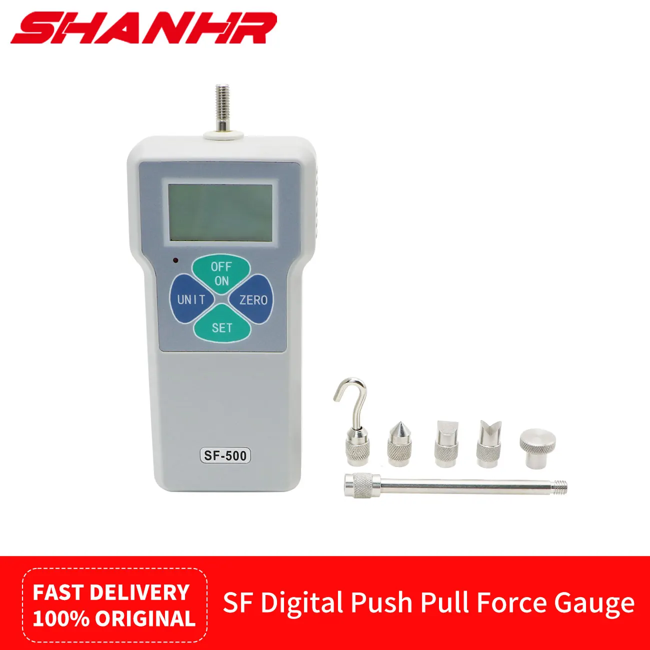 SHANHR Цифровой динамометр 100N/200N/300N/500N