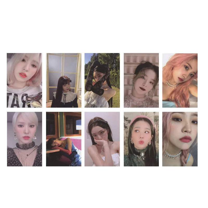 

KPOP Red Babe Festival Finale PSYCHO Same Style Homemade Cards High Quality LOMO Photo Cards Collectible Cards Postcards Gifts
