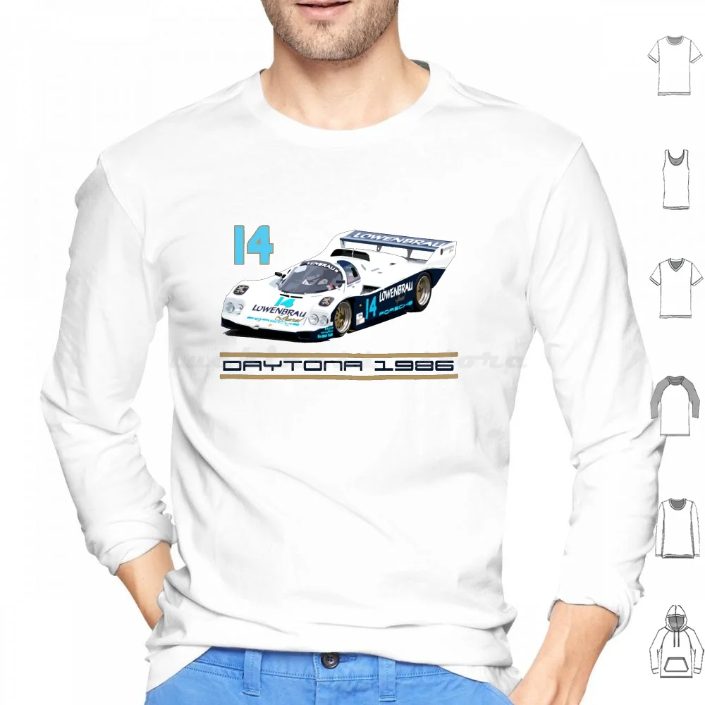 

Derek Bell 962 Imsa Gtp Group C Race Car Hoodies Long Sleeve 962 962C Imsa Group C Racing Race Car Racecar