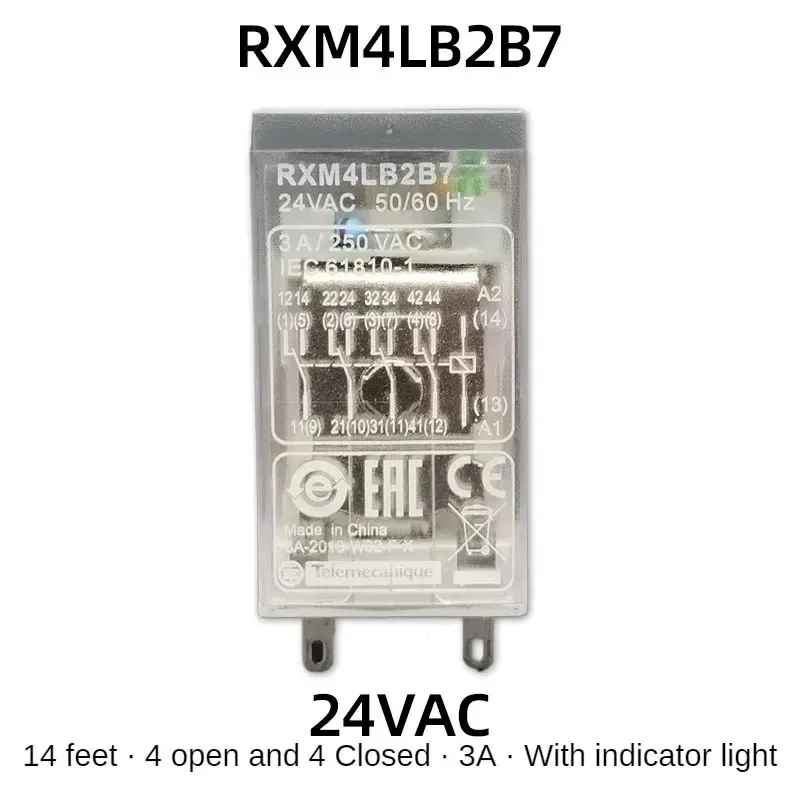 Фото Промежуточное реле Schneider Electric RXM2LB2BD JD RXM4LB2P7 F7 RXM4LB2BD 24 В 230 В RXZE1M2C RXZE1M4C 8 футов, основание 14 футов №3