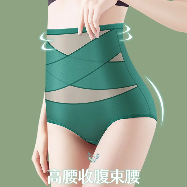

Трусики женские корректирующие с завышенной талией, дышащие Бесшовные Утягивающие трусики для подтяжки живота и ягодиц