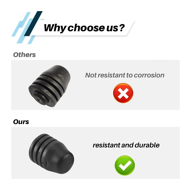 2 шт. черный резиновый капот стопорный буфер бампера 867827500 A для Bora Caddy Jetta Golf Passat