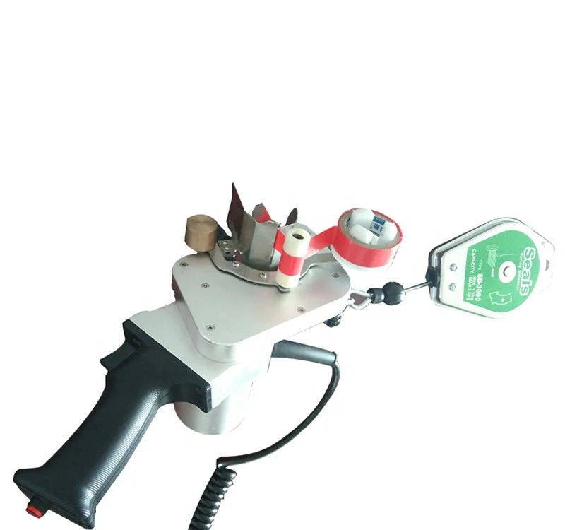 

Automatic hand-held dispenser and taping machine adhesive tape cutting machine