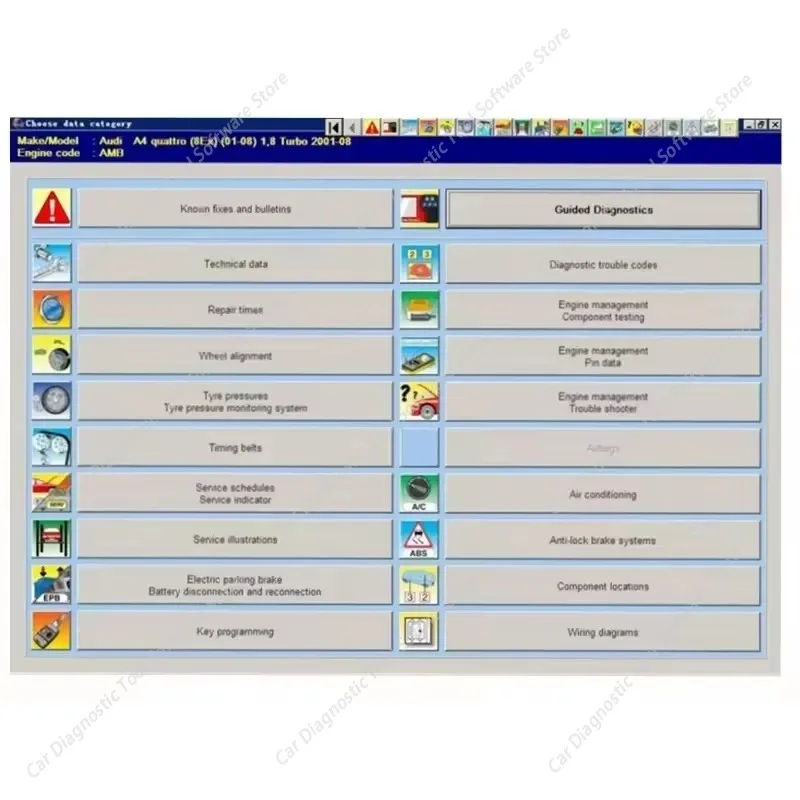 Фото Программное обеспечение для авторемонта Vivid Workshop DATA 10.2 European Auto Repair Software 3.40, многоязычное, включая испанский, для обслуживания автомобилей №5