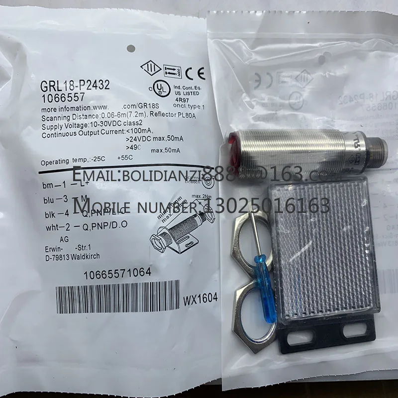 Новый датчик приближения GRL18-P2432/P2431V/P1132/P1137/P2437/P1131V/P2457/N2432 В наличии