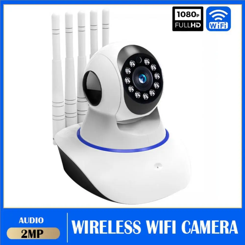 

Wifi IP Camera 2MP Home Security Baby Monitor Surveillance Camera Night Two Way Audio CCTV Camera Remote Monitoring