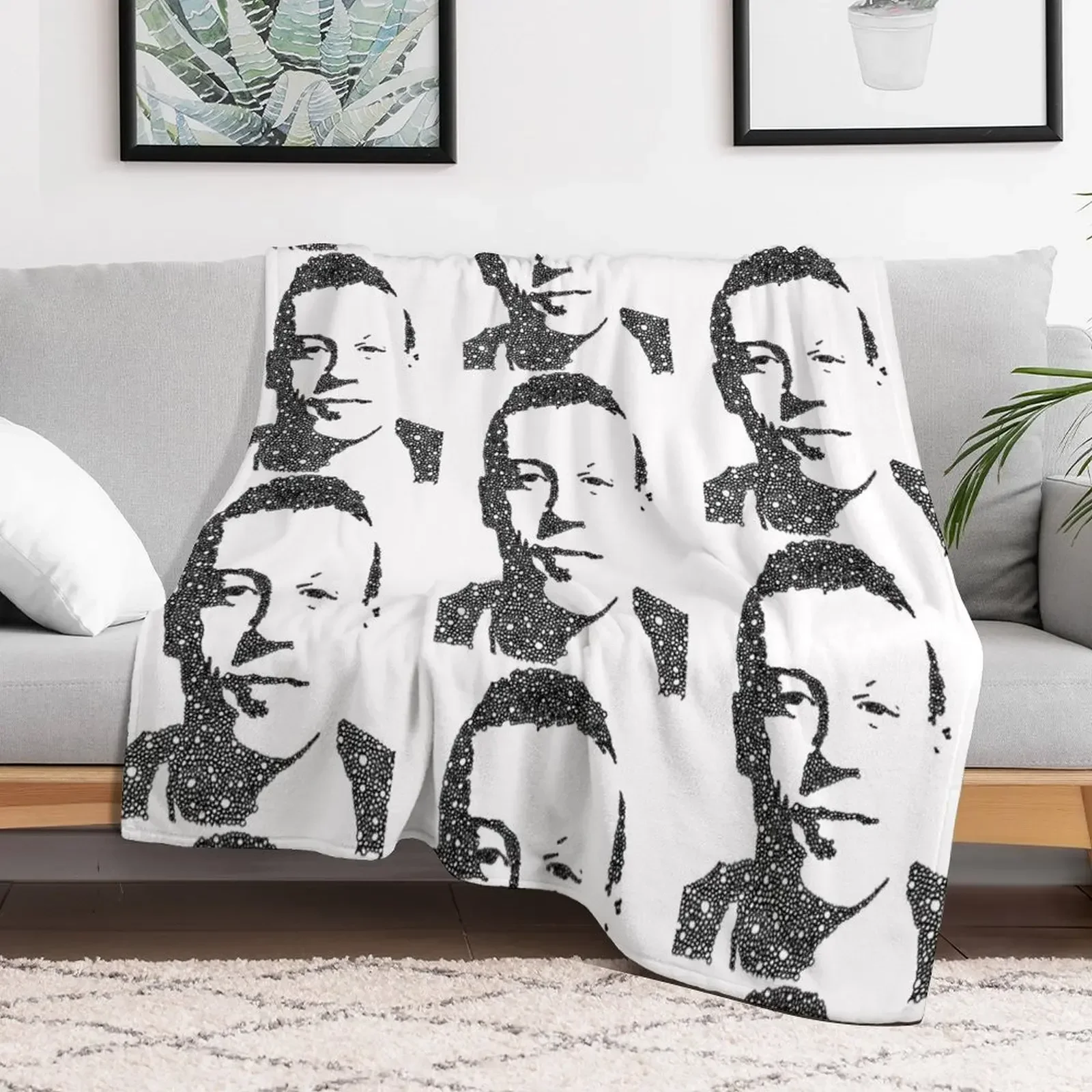 Macklemore портретный плед одеяло аниме декоративные диваны одеяла