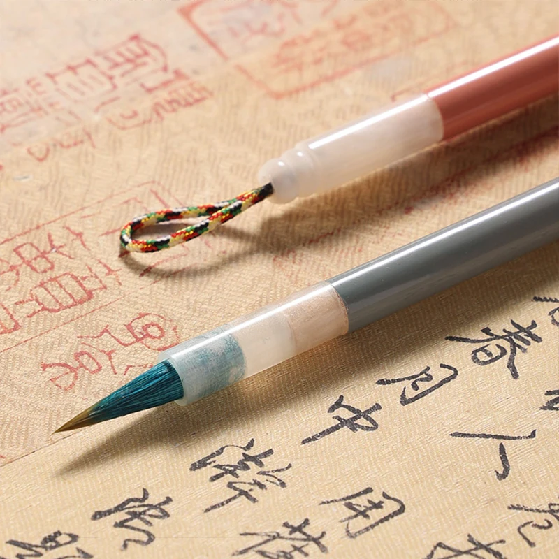 Кисть для китайской каллиграфии тонкая кисть акварели с крючком