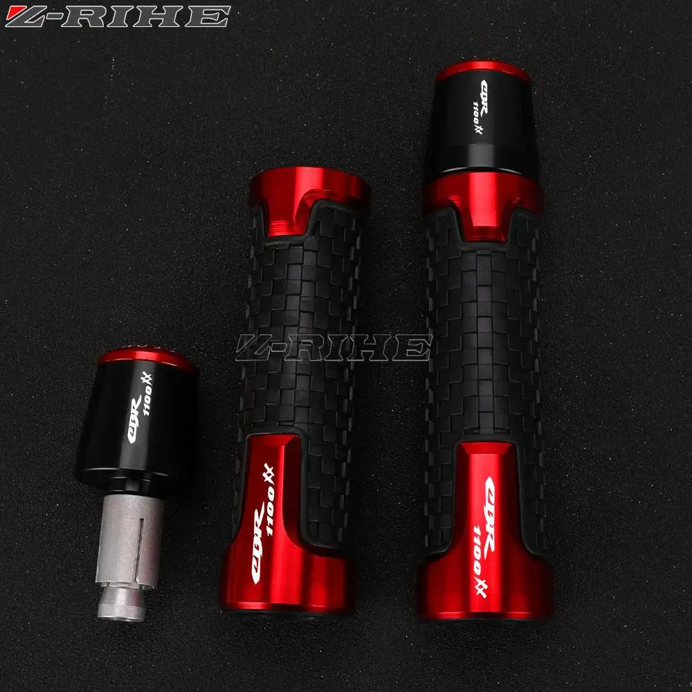 Motorcycle Accessories Handlebar Grips For Honda CBR1100 XXV XXW XXX XXY XX-1 XX-2 XX-3 1996-2004 CNC Handle Bar Cap End Plugs