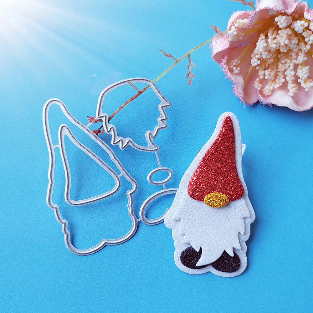 

beautiful santa claus die-cutting dies scrapbook decoration embossed photo album decoration card making DIY crafts