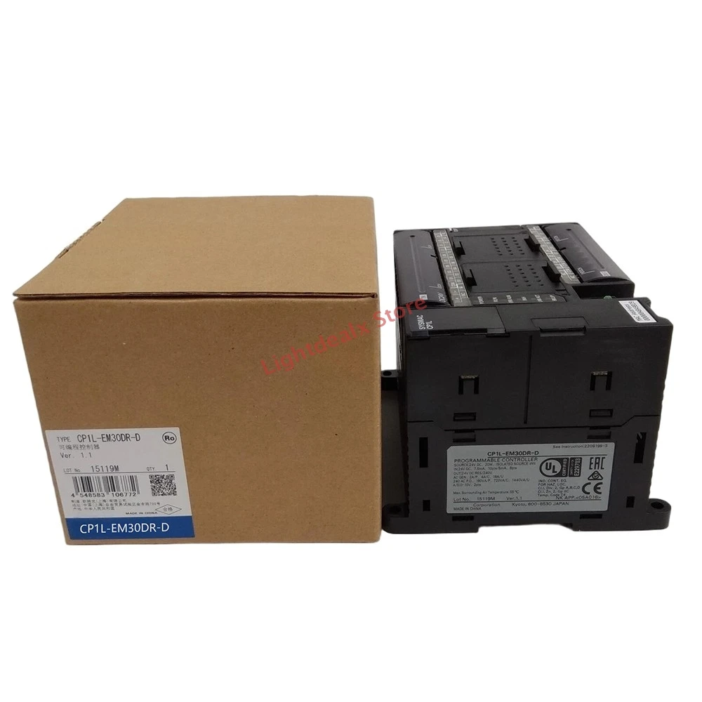 Новый модуль ПЛК CP1L-EL20DT-D CP1L-EM30DR-D CP1L-EM30DT-D CP1L-EM40DR-D CP1LEM40DRD CP1LEM30DRD CP1LEL20DTD CP1LEM30DTD (1 шт.) (art.: 3920daaff369f) - 3920daaff369f
