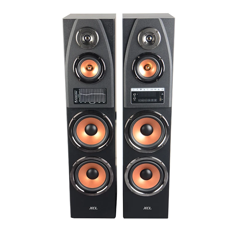 

Professional active stage speaker 2.0 powered tower with blue tooth