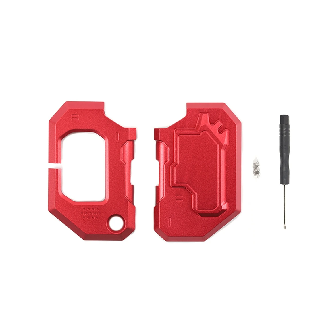 

Чехол-брелок для ключей, защитный чехол для Jeep Wrangler JL Gladiator JT 2018-2022 (красный)