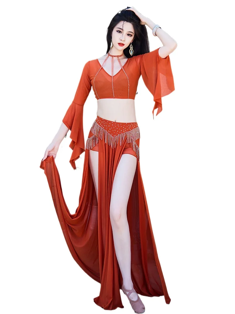 2025 танцевальная оригинальная новая одежда для танца живота легкая роскошная