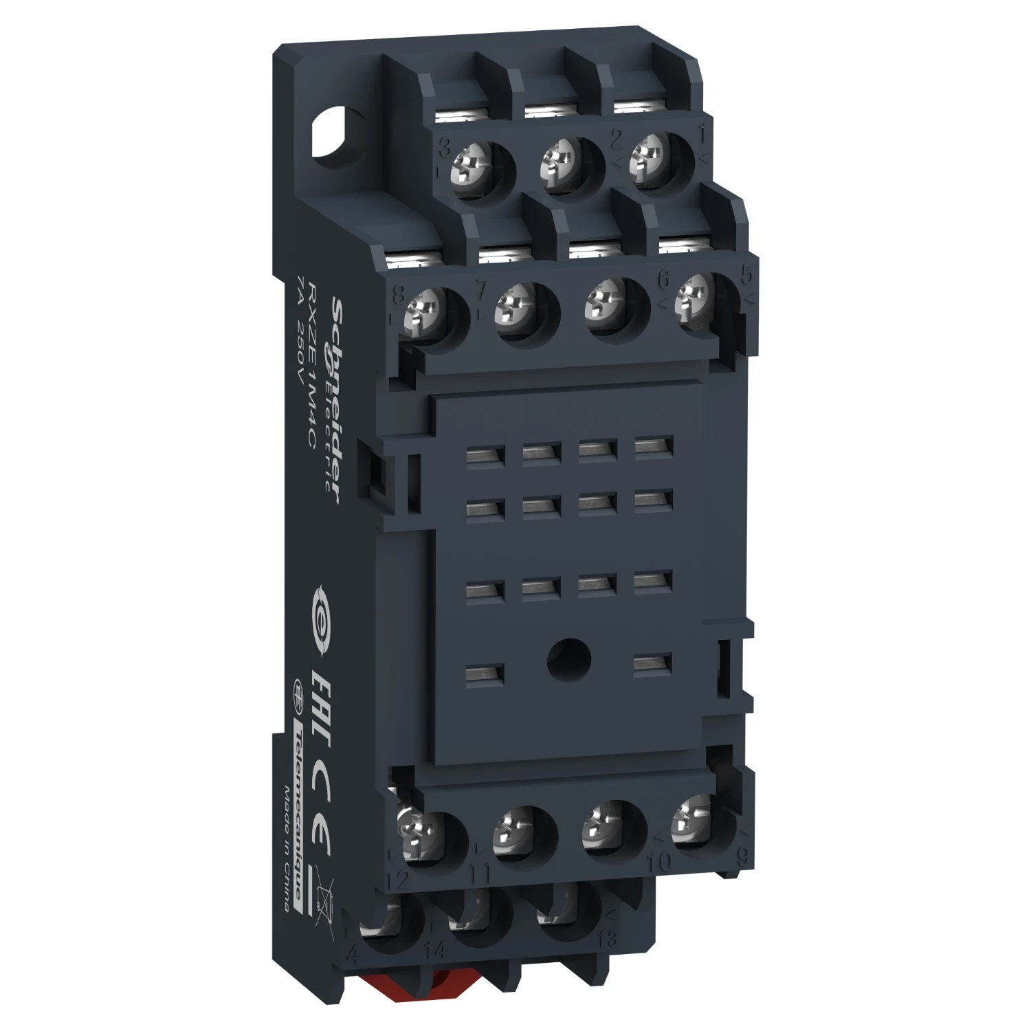 RXZE1M4C Розетка RXZ -смешанный контакт - 7 А - 250 В - винтовой зажим - для реле RXM2.., RXM4.. (art.: 3920ccce014d3) - 3920ccce014d3
