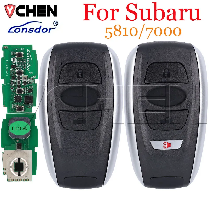 Lonsdor Lt20-02en Интеллектуальный Дистанционный Ключ От Автомобиля Для Subaru Sti Wrx Legacy Outback