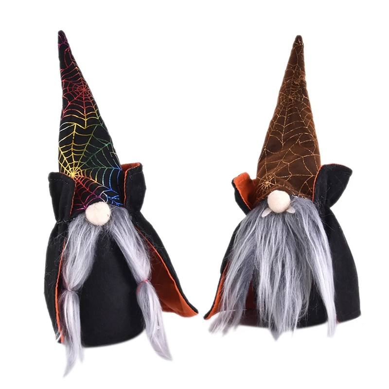

Halloween Gnomes Decoration Faceless Doll Witch Cloak Hat Bloodsucker Doll Ornament Decoration Gift