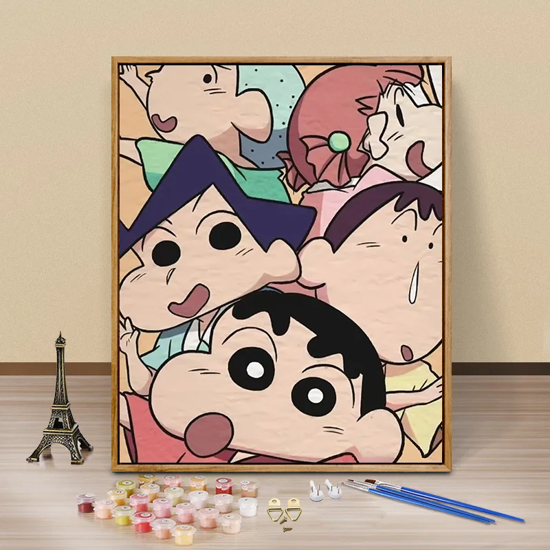 

Цифровая масляная живопись 3952Ann-Tulip diy, картина маслом, картина акриловыми цветами, взрывная ручная работа, пейзаж, живопись