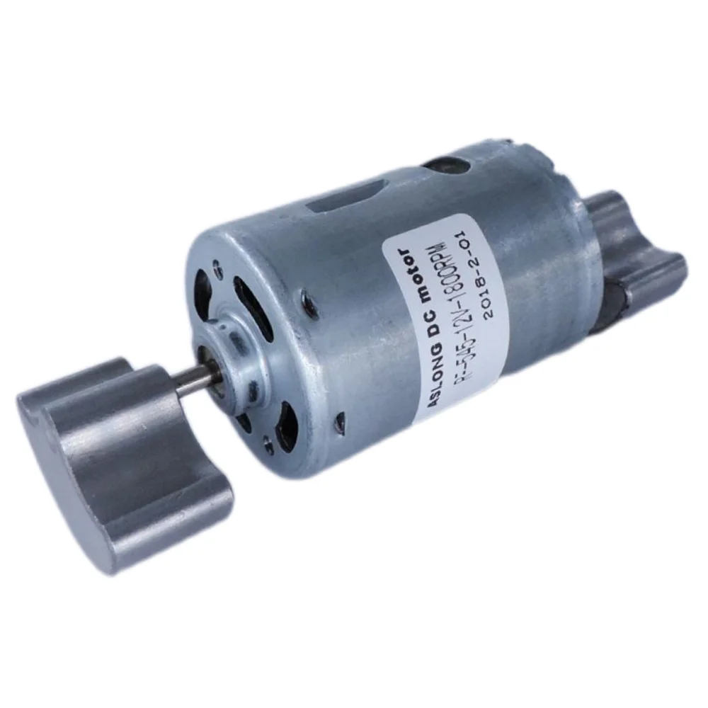 Мотор R545 с двойным выходным валом, 12 В, 3800 об/мин/24 В, 4000 об/мин