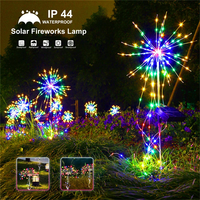 Светодиодный Садовый Светильник На Солнечной Энергии Водонепроницаемое