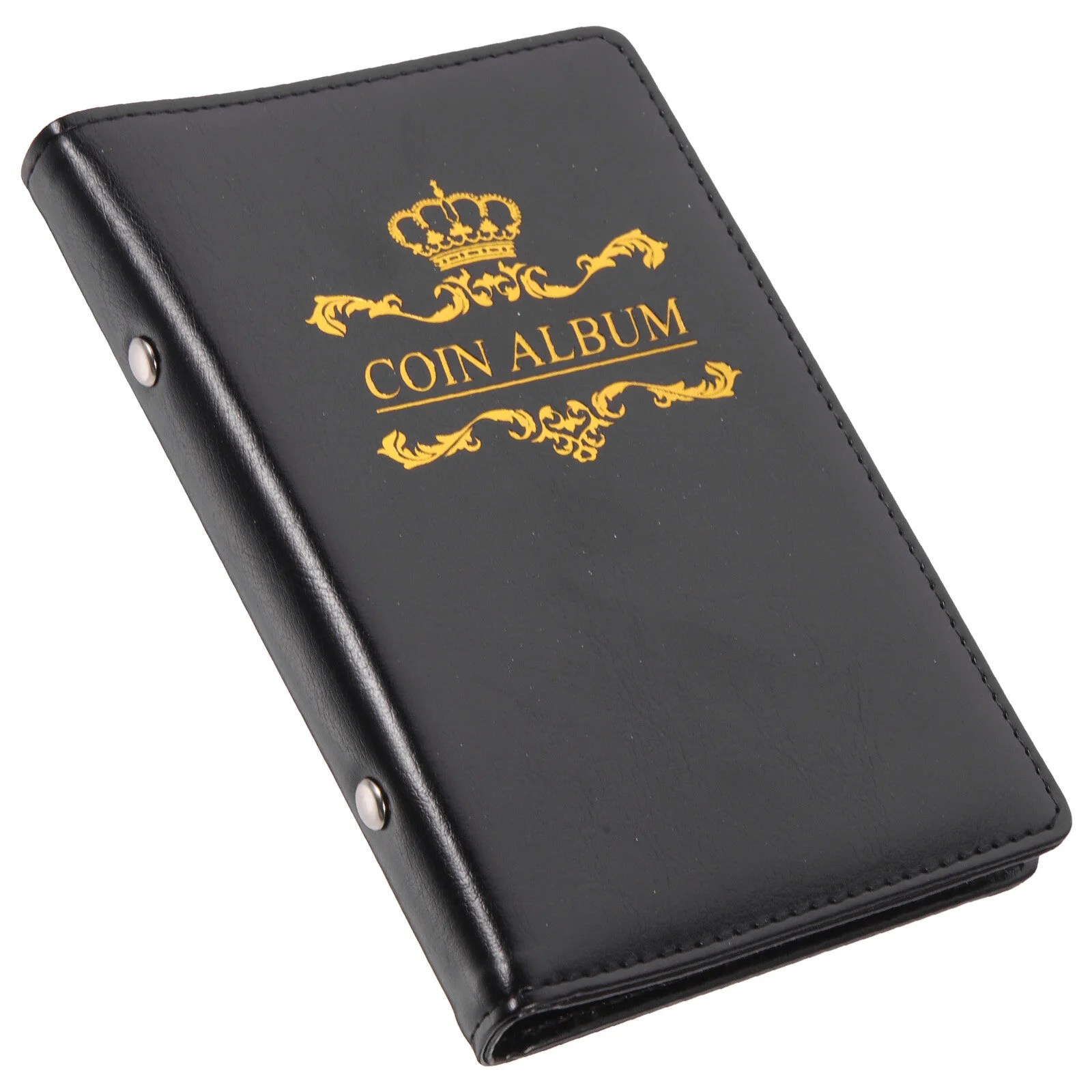 

Commemorative Protection Book Holder Stand Coins Collection Album Collecting Pocket Storage Decorative Pu Collector