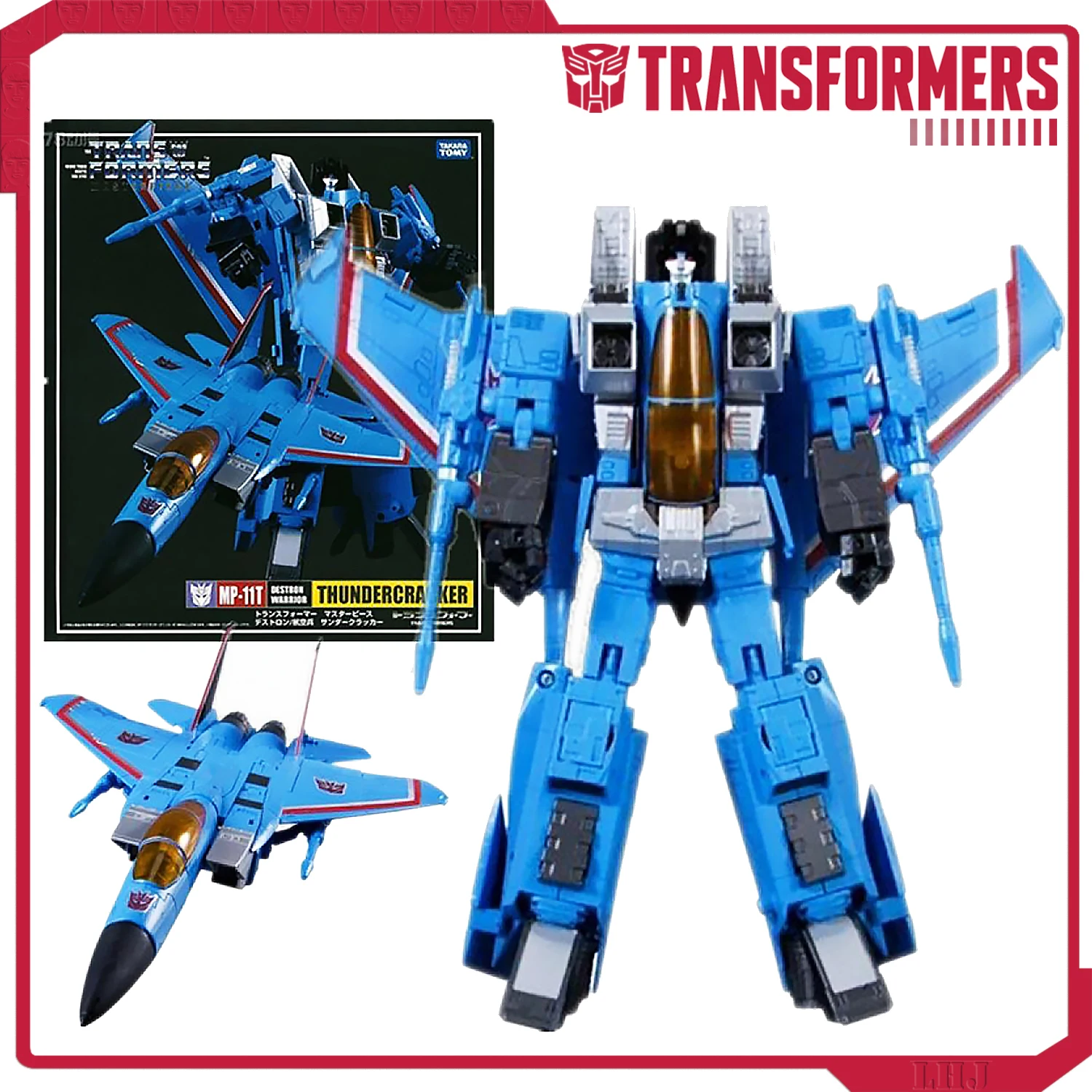 

TAKARA TOMY Transformers MP Series MP11T MP11T Thundercracker Anime Figure Action Model Premium Toys Gift