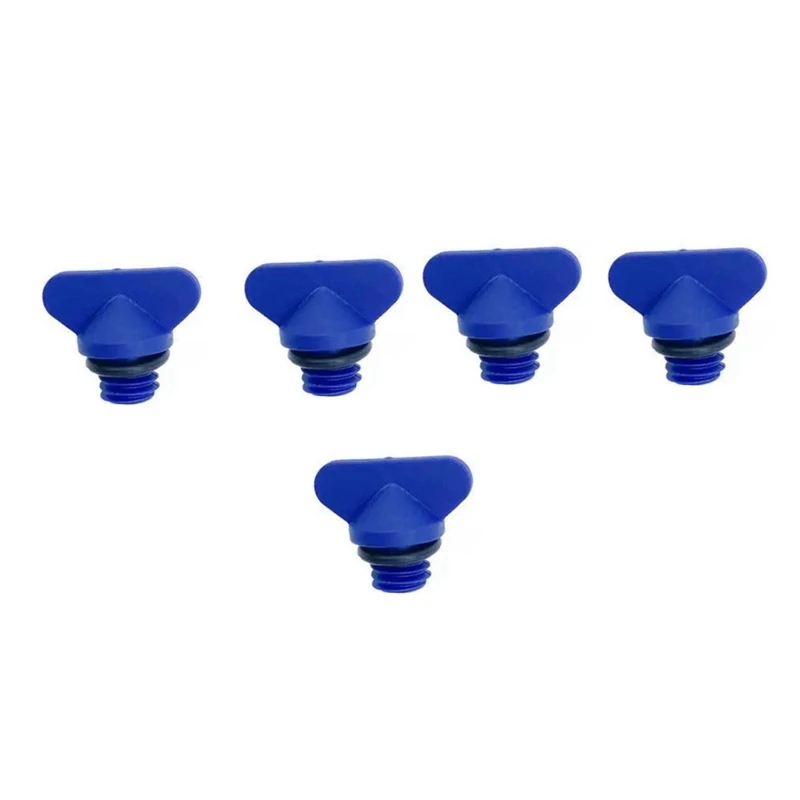 5Pcs Manifold Engine Block Drain Plug Kit Replaces Sierra 18-4226 For Mercruiser 22-806608A02 Compatible With GLM 13992