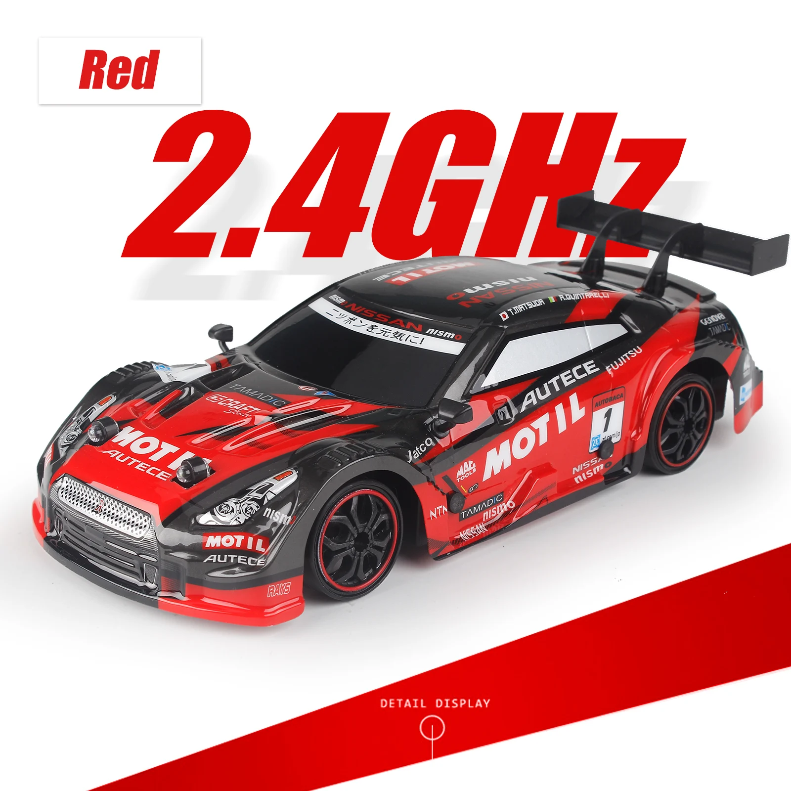 

Гоночный Радиоуправляемый автомобиль с USB-зарядкой, масштаб 1/16, 4WD, 2,4 ГГц, дистанционное управление, 28 км/ч, высокоскоростной Дрифт-автомобил...